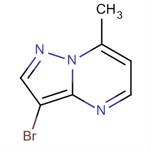 3-Bromo-7-methylpyrazolo[1,5-a]pyrimidine Structure,61552-56-5Structure