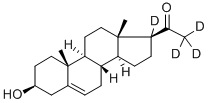 Pregnenolone-17a,21,21,21-d4 Structure,61574-54-7Structure