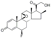 (6Alpha,9beta,11beta,16alpha)-9,11-epoxy-6-fluoro-21-hydroxy-16-methyl-pregna-1,4-diene-3,20-dione Structure,61618-89-1Structure