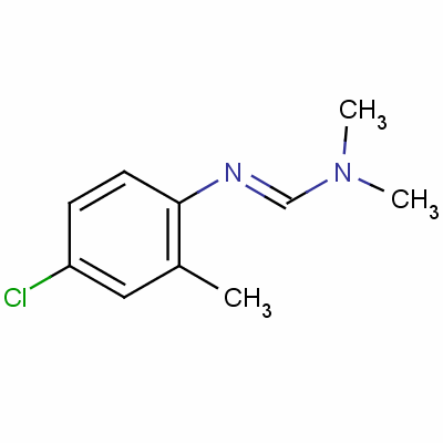 Chlordimeform Structure,6164-98-3Structure