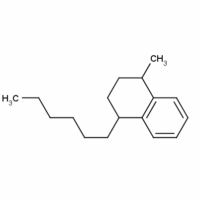 1-Hexyl-1,2,3,4-tetrahydro-4-methylnaphthalene Structure,61761-60-2Structure