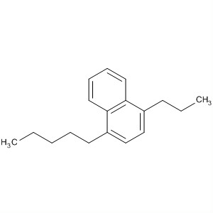 1-Pentyl-4-propyl-1,2,3,4-tetrahydronaphthalene Structure,61761-61-3Structure