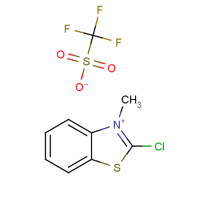 2-Chloro-3-methylbenzothiazolium trifluoromethanesulphonate Structure,61765-15-9Structure