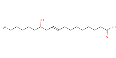 Ricinoleic acid Structure,61789-44-4Structure