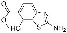 6-Benzothiazolecarboxylicacid,2-amino-7-hydroxy-,methylester(9ci) Structure,61809-04-9Structure