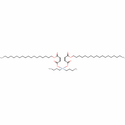 Octadecyl (z,z)-6,6-dibutyl-4,8,11-trioxo-5,7,12-trioxa-6-stannatriaconta-2,9-dienoate Structure,61813-52-3Structure