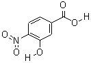 3-Hydroxy-4-nitrobenzoic acid Structure,619-14-7Structure