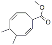 4,5-Dimethyl-2,6-cyclooctadiene-1-carboxylic acid methyl esterStructure,62338-04-9Structure 4,5-Dimethyl-2,6-cyclooctadiene-1-carboxylic acid methyl ester Structure,62338-04-9Structure