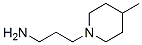 3-(4-Methylpiperidin-1-yl)propan-1-amine Structure,6241-30-1Structure