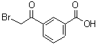 3-(2-Bromoacetyl)benzoic acid Structure,62423-73-8Structure