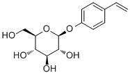 P-Vinylphenyl O-beta-D-glucopyranoside Structure,62470-46-6Structure