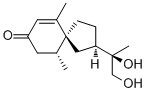 11R,12-dihydroxyspirovetiv-1(10)-en-2-one Structure,62574-30-5Structure