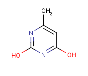 2,4-Dihydroxy-6-methylpyrimidine Structure,626-48-2Structure