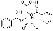 (-)-Dibenzoyl-L-tartaric acid monohydrate Structure,62708-56-9Structure