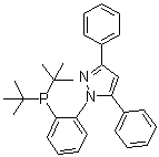 1-[2-(Di-tert-butylphosphino)phenyl]-3,5-diphenyl-1h-pyrazole Structure,628333-86-8Structure