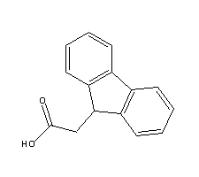 9-芴乙酸結(jié)構(gòu)式_6284-80-6結(jié)構(gòu)式