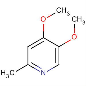 4,5-Dimethoxy-2-methylpyridine Structure,62885-48-7Structure