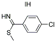 4-Chloro-benzenecarboximidothioic acid methyl ester hydriodide (1:1) Structure,62925-87-5Structure