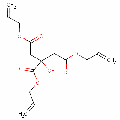 Citric acid triallyl ester Structure,6299-73-6Structure