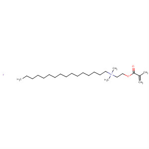 N-(2-(methacryloyloxy)ethyl)-n,n-dimethylhexadecan-1-aminium iodide Structure,63148-26-5Structure