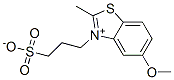 5-Methoxy-2-methyl-3-(3-sulfopropyl)benzothiazolium inner salt Structure,63149-01-9Structure