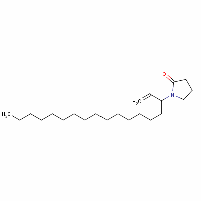 Poly(1-vinylpyrrolidone)-graft-(1-hexadecene) Structure,63231-81-2Structure