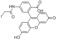 5-(Iodoacetamido)fluorescein Structure,63368-54-7Structure