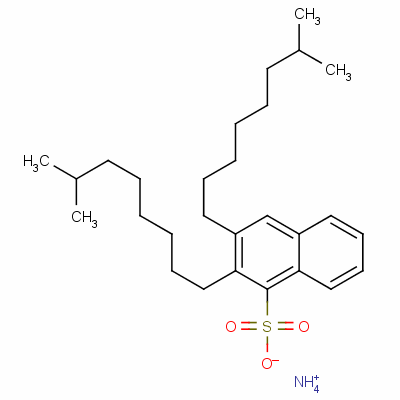 Ammonium diisononylnaphthalenesulphonate Structure,63568-29-6Structure