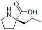 L-proline, 2-propyl-(9ci) Structure,637020-50-9Structure