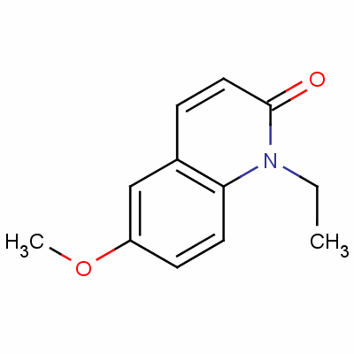 1-Ethyl-6-methoxy-2-quinoloneStructure,63816-12-6Structure 1-Ethyl-6-methoxy-2-quinolone Structure,63816-12-6Structure