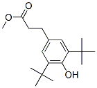 Methyl 3-(3,5-di-tert-butyl-4-hydroxyphenyl)propanoate Structure,6386-38-5Structure