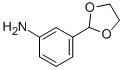 3-(1,3-Dioxolan-2-yl)aniline;3-aminoBenzaldehyde ethylene acetal Structure,6398-87-4Structure