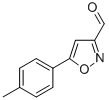 5-(4-Methylphenyl)isoxazole-3-carboxaldehyde Structure,640292-02-0Structure