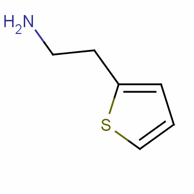 噻吩乙胺結(jié)構(gòu)式_64059-34-3結(jié)構(gòu)式