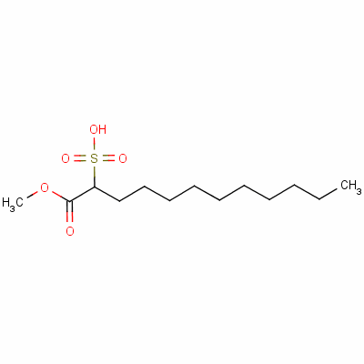 1-Methyl 2-sulphododecanoate Structure,64131-25-5Structure