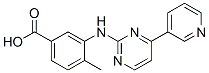 4-Methyl-3-((4-(3-pyridinyl)-2-pyrimidinyl)amino)benzoic acid Structure,641569-94-0Structure