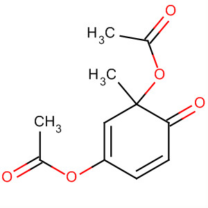 4,6-Diacetoxy-6-methyl-2,4-cyclohexadien-1-one Structure,64248-35-7Structure