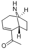 (+/-)-2-Acetyl-9-aza bicyclo[4.2.1]non-2-ene fumarate Structure,64285-06-9Structure