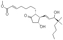 Gemeprost Structure,64318-79-2Structure