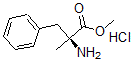 Alpha-methyl-phenylalanine methyl ester hydrochloride (1:1) Structure,64665-60-7Structure