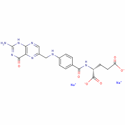 Folic acid Structure,6484-89-5Structure