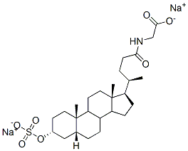 3-Sulfoglycolithocholic acid disodium salt Structure,64936-82-9Structure