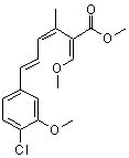 Strobilurin b Structure,65105-52-4Structure