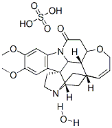 Brucine sulfate salt hydrate Structure,652154-10-4Structure