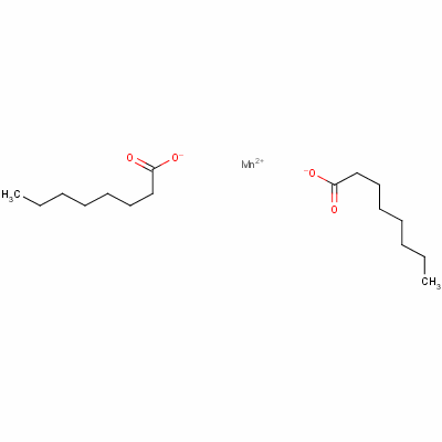 Manganese octoate, 50% soln. in h2o Structure,6535-19-9Structure