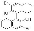 3,3-Dibromo-5,5,6,6,7,7,8,8-octahydro-1,1-bi-2-naphthol Structure,65355-08-0Structure