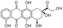 4-O-desmethyldoxorubicinone Structure,65446-19-7Structure