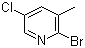 2-Bromo-5-chloro-3-picoline Structure,65550-77-8Structure