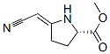 L-proline, 5-(cyanomethylene)-, methyl ester, (e)-(9ci) Structure,65571-72-4Structure