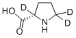 L-脯氨酸-D3結(jié)構(gòu)式_65807-22-9結(jié)構(gòu)式